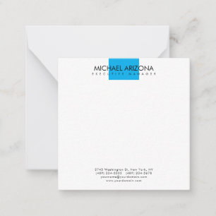 Modern Minimalist Simple Plain Card