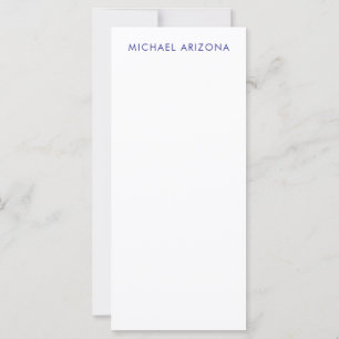 Modern Minimalist Simple Plain Own Name