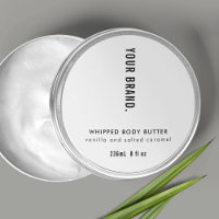 Modern Minimalist Simple Product Packaging Jar Lid