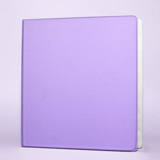 Modern Minimalist Solid Colour Lavender Blank Binder (Creator Uploaded)