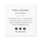 Modern Minimalist Square Business Cards | Aqua