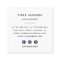Modern Minimalist Square Business Cards | Navy