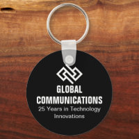 Modern Minimalist Tech Company Black White