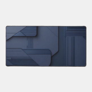 Modern Minimalist Tech Surface in Deep Blue