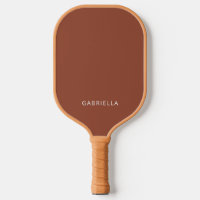Modern Minimalist Terracotta Personalized Name