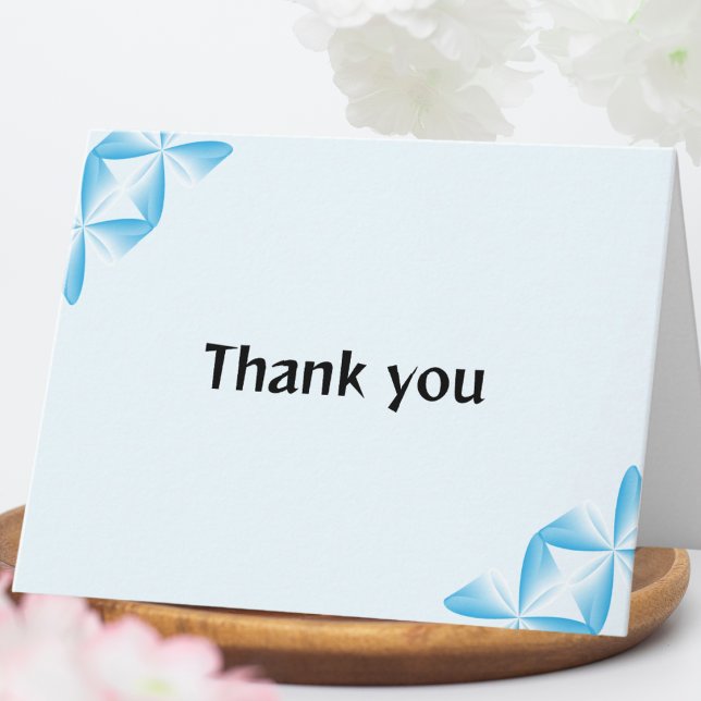 Modern Minimalist Thank You Card (Creator Uploaded)
