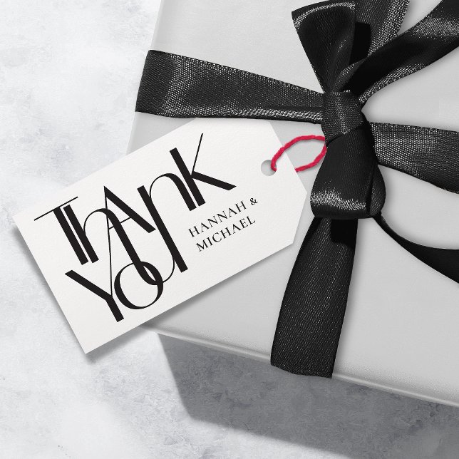 Modern Minimalist Thank You Gift Tags (Creator Uploaded)