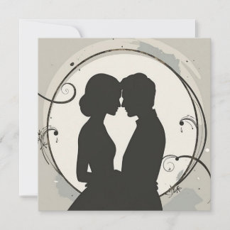 Modern Minimalist Union Invitation