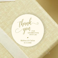Modern Minimalist Wedding Favour Gifts Thank You