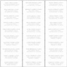 Modern Minimalist Wedding Guest Names Address