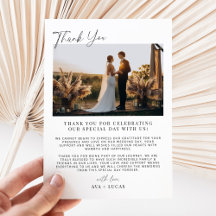 Modern Minimalist Wedding Photo