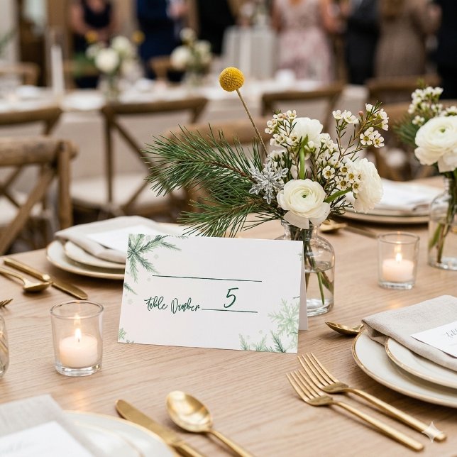 Modern Minimalist Wedding Place Cards (Creator Uploaded)