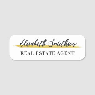 Modern Minimalistic Personalized ID Badge Template