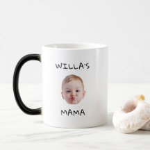 Modern minimalists Face Baby Gift for New Mommy   