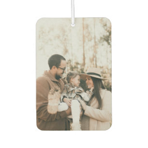 Modern Minmalist Family Photo  Air Freshener