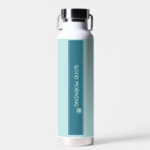 Modern Mint Blue "Good Morning" Minimalist