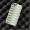 Modern Mint Green & Gold Stripes