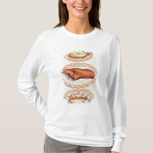 Modern Mode of Serving Dishes, from Mrs. Beaton T-Shirt