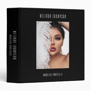 Modern Modeling Acting Portfolio Custom Photo Binder