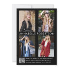 Modern Modelling 5 Photo Model QR Code Comp Card