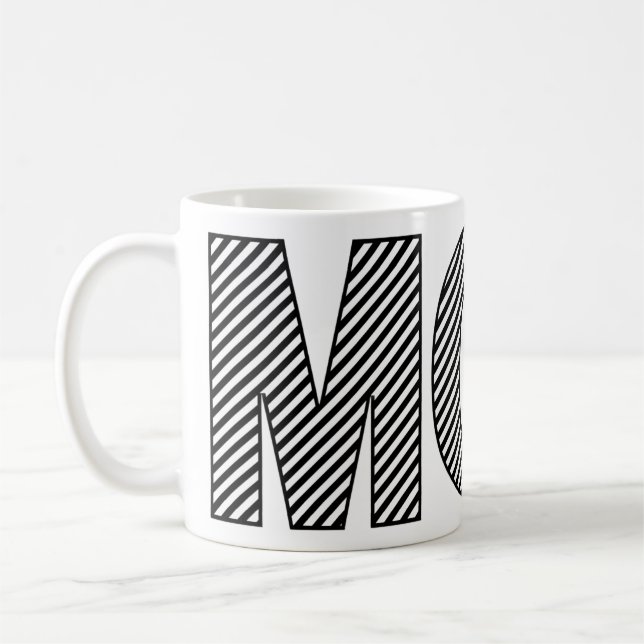 Modern MOM Gift Coffee Mug (Left)