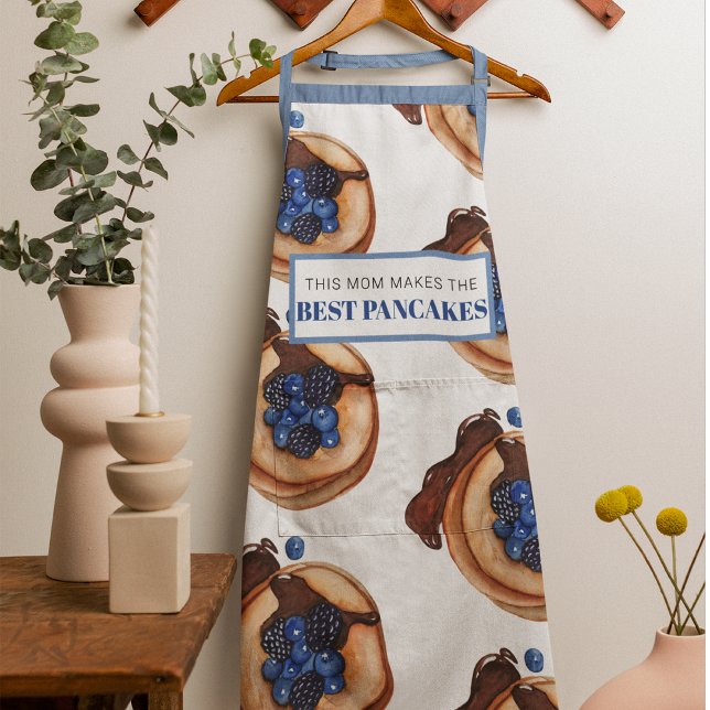 Modern Mom Makes Best Pancakes Gift Apron (Creator Uploaded)