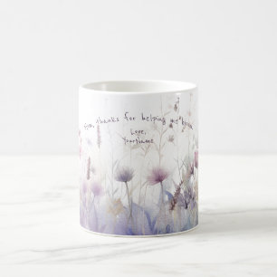 Modern Mom mugs handwritten script