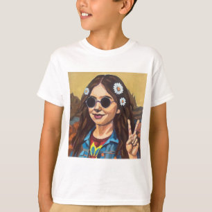 Modern Mona Lisa Painting - da Vinci Inspired T-Shirt