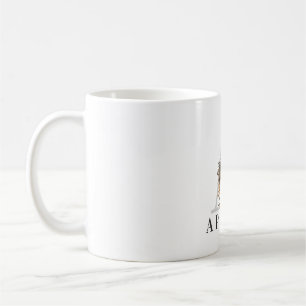 Modern Monogram Bearded Dragon Photo Mug