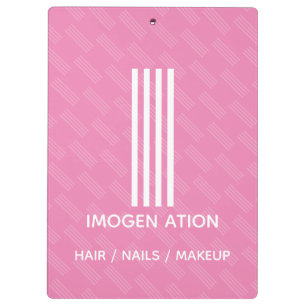 Modern Monogram Clipboard