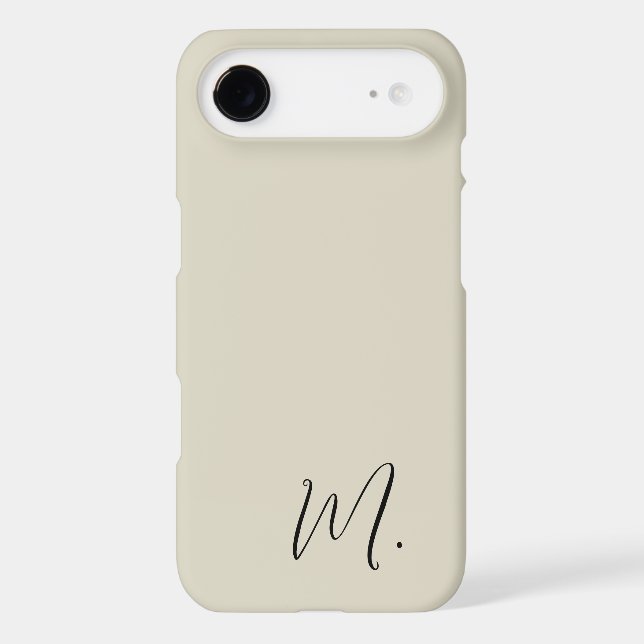 Modern Monogram Initial Replace Add Yours (Back)