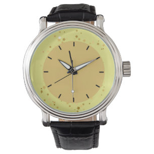 Modern Monogram Men's Leather Watch
