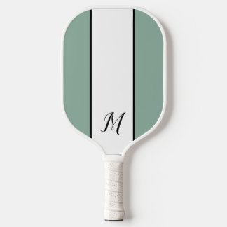 Modern Monogram Personalized Classic Monogram Pickleball Paddle