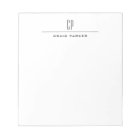 Modern Monogram Professional Plain Simple Minimal