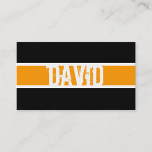 Modern Monogram Profile Card