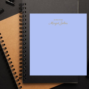 Modern Monogram Simple and Stylish Notepad
