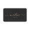 Modern Monogram Skincare Aesthetician Elegant Blac