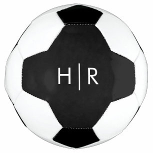 Modern Monogram Soccer Ball
