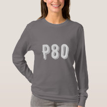 Modern monogrammed P80 teen grey
