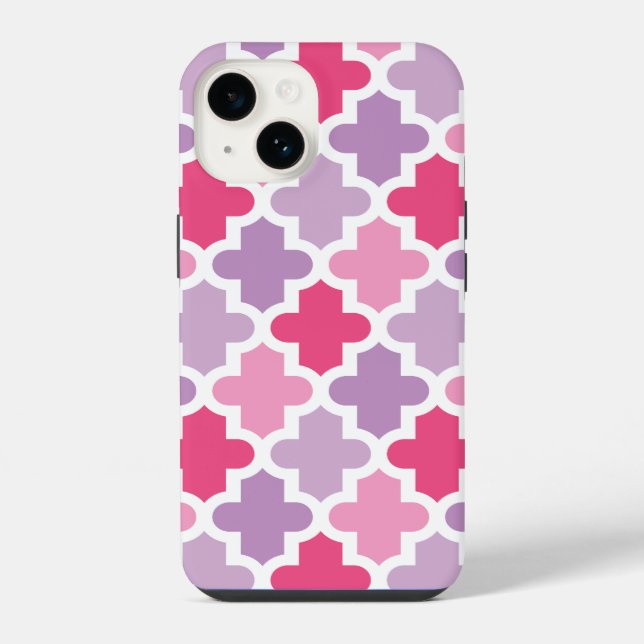 Modern Moroccan Pattern iPhone Case (Back)