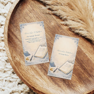 Modern Mortgage Broker Business Business Card