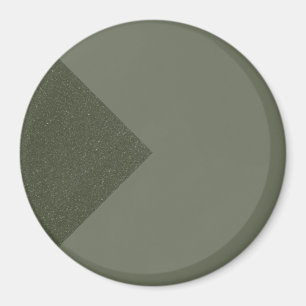 Modern Moss Green Arrow Magnet