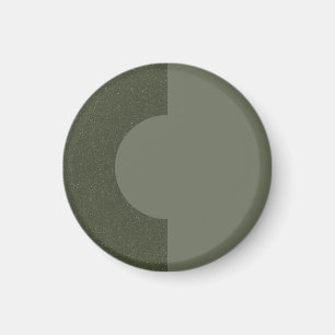 Modern Moss Green Duo Magnet – Customizable