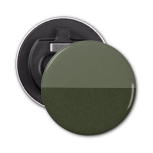 Modern Moss Green Split Button Bottle Opener