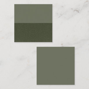 Modern Moss Green Split Insert Card – Customizable