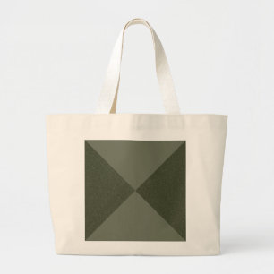 Modern Moss Green Split Tote Bag