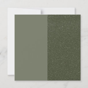 Modern Moss Green Thin Magnetic Card – Customize