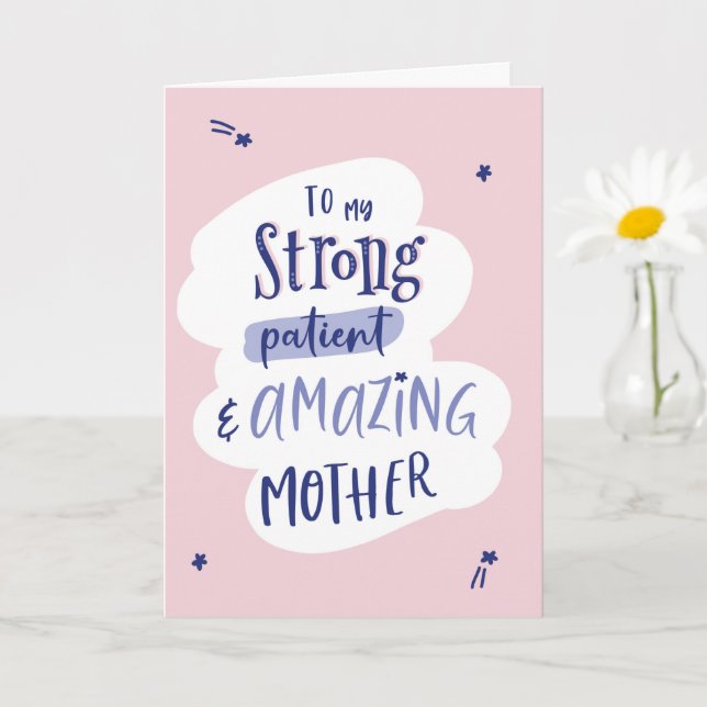 Modern Mother's Day Card (Small Plant)