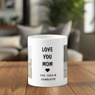 Modern Mothers Day Photo Gift for Mom Coffee Mug