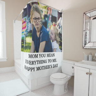 Modern mothers day photo mom you mean everything